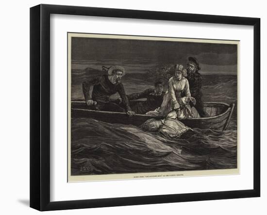 Scene from The Scuttled Ship, at the Olympic Theatre-Francis S. Walker-Framed Giclee Print