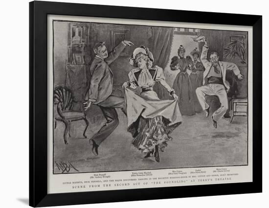 Scene from the Second Act of The Foundling at Terry's Theatre-Alexander Stuart Boyd-Framed Giclee Print