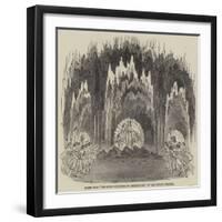 Scene from The Seven Champions of Christendom, at the Lyceum Theatre-null-Framed Giclee Print