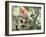 Scene from the Sino-Japanese War in Korea-Kobayachi Kiyochika-Framed Giclee Print