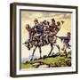 Scene from the Song Uncle Tom Cobbleigh-Pat Nicolle-Framed Giclee Print