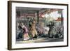 'Scene from the Spectacle of 'The Sun and Moon'', China, 1843-Thomas Allom-Framed Giclee Print