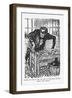 Scene from the Strange Case of Dr Jekyll and Mr Hyde by Robert Louis Stevenson, 1927-Edmund Joseph Sullivan-Framed Giclee Print