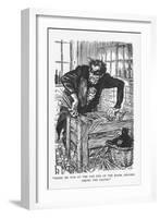 Scene from the Strange Case of Dr Jekyll and Mr Hyde by Robert Louis Stevenson, 1927-Edmund Joseph Sullivan-Framed Giclee Print