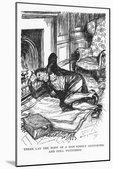 Scene from the Strange Case of Dr Jekyll and Mr Hyde by Robert Louis Stevenson, 1927-Edmund Joseph Sullivan-Mounted Giclee Print