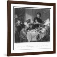 Scene from the Taming of the Shrew-null-Framed Giclee Print