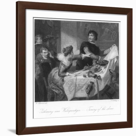 Scene from the Taming of the Shrew-null-Framed Giclee Print