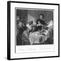 Scene from the Taming of the Shrew-null-Framed Giclee Print