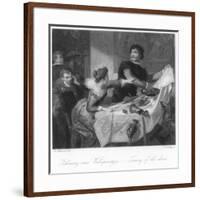 Scene from the Taming of the Shrew-null-Framed Giclee Print