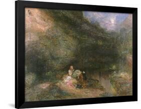 Scene from the Tempest-Alfred Woolmer-Framed Premium Giclee Print