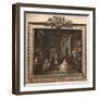 'Scene from the The Beggar's Opera VI', 1731-William Hogarth-Framed Giclee Print