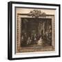 'Scene from the The Beggar's Opera VI', 1731-William Hogarth-Framed Giclee Print