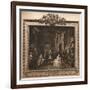 'Scene from the The Beggar's Opera VI', 1731-William Hogarth-Framed Giclee Print