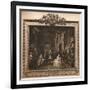 'Scene from the The Beggar's Opera VI', 1731-William Hogarth-Framed Giclee Print