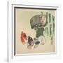 Scene from the Toungue-Cut Sparrow-Shibata Zeshin-Framed Giclee Print