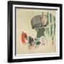 Scene from the Toungue-Cut Sparrow-Shibata Zeshin-Framed Giclee Print