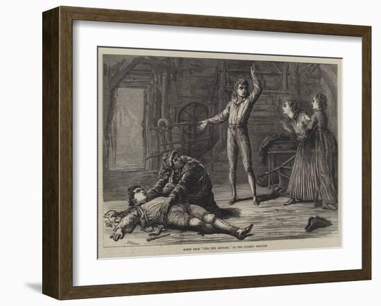 Scene from The Two Orphans, at the Olympic Theatre-David Henry Friston-Framed Giclee Print