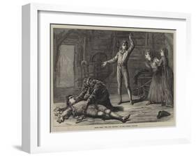 Scene from The Two Orphans, at the Olympic Theatre-David Henry Friston-Framed Giclee Print