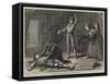 Scene from The Two Orphans, at the Olympic Theatre-David Henry Friston-Framed Stretched Canvas