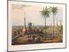 Scene from the Upper Terrace of the Great Pagoda at Rangoon, to the South East, Engraved by H.…-Joseph Moore-Mounted Giclee Print