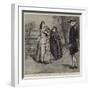 Scene from the Wandering Heir at the Queen's Theatre-null-Framed Giclee Print