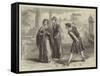 Scene from the Westminster Play-David Henry Friston-Framed Stretched Canvas