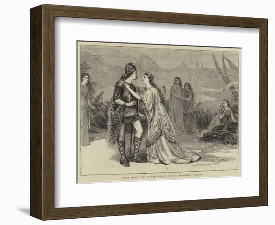 Scene from The Wicked World at the Haymarket Theatre-null-Framed Giclee Print