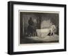 Scene from the Woman in White, at the Olympic Theatre-Sir James Dromgole Linton-Framed Giclee Print