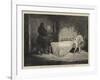 Scene from the Woman in White, at the Olympic Theatre-Sir James Dromgole Linton-Framed Giclee Print