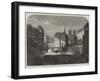 Scene from The Workmen of Paris, at the Adelphi Theatre, Paris by Moonlight-null-Framed Giclee Print