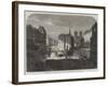 Scene from The Workmen of Paris, at the Adelphi Theatre, Paris by Moonlight-null-Framed Giclee Print