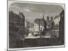 Scene from The Workmen of Paris, at the Adelphi Theatre, Paris by Moonlight-null-Mounted Giclee Print