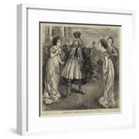 Scene from Thespis at the Gaiety Theatre-Henry Woods-Framed Giclee Print