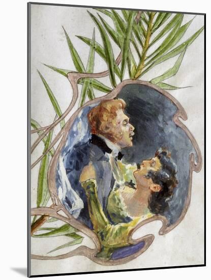 Scene from Tosca, Opera-Giacomo Puccini-Mounted Giclee Print