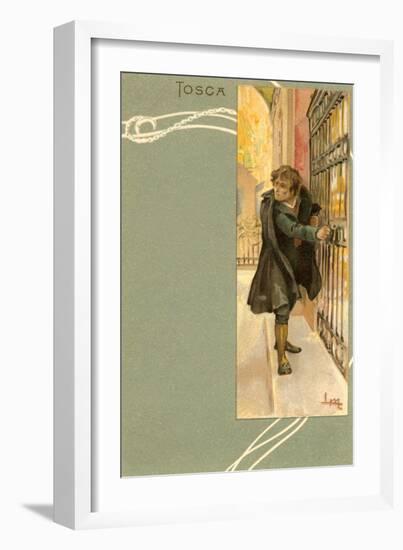 Scene from Tosca-null-Framed Art Print