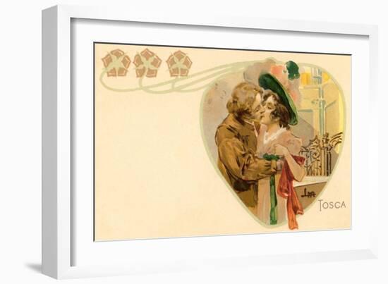 Scene from Tosca-null-Framed Art Print