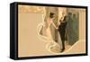 Scene from Tosca-null-Framed Stretched Canvas