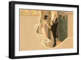 Scene from Tosca-null-Framed Art Print