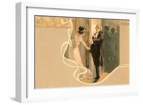 Scene from Tosca-null-Framed Art Print