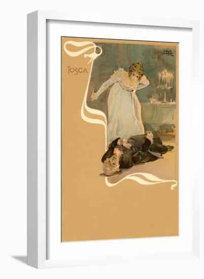 Scene from Tosca-null-Framed Art Print