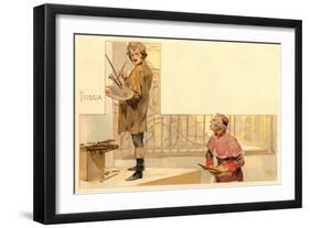 Scene from Tosca-null-Framed Art Print