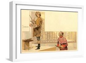 Scene from Tosca-null-Framed Art Print