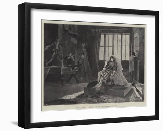 Scene from Trilby, at the Haymarket Theatre-Henry Charles Seppings Wright-Framed Giclee Print