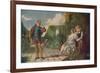 'Scene from ?Twelfth Night? (?Malvolio and the Countess?)', c1840, (c1915)-Daniel Maclise-Framed Giclee Print