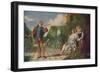 'Scene from ?Twelfth Night? (?Malvolio and the Countess?)', c1840, (c1915)-Daniel Maclise-Framed Giclee Print