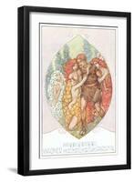 Scene from Wagner's Parsifal-null-Framed Art Print