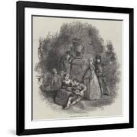 Scene from Watteau, in 1644-null-Framed Giclee Print