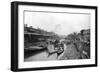 Scene from Whitely Bridge, Ashar, Iraq, 1917-1919-null-Framed Giclee Print