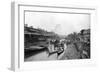 Scene from Whitely Bridge, Ashar, Iraq, 1917-1919-null-Framed Giclee Print