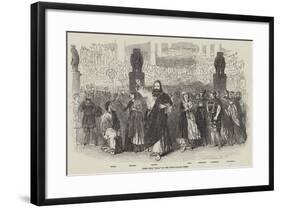 Scene from Zora, at the Royal Italian Opera-null-Framed Giclee Print